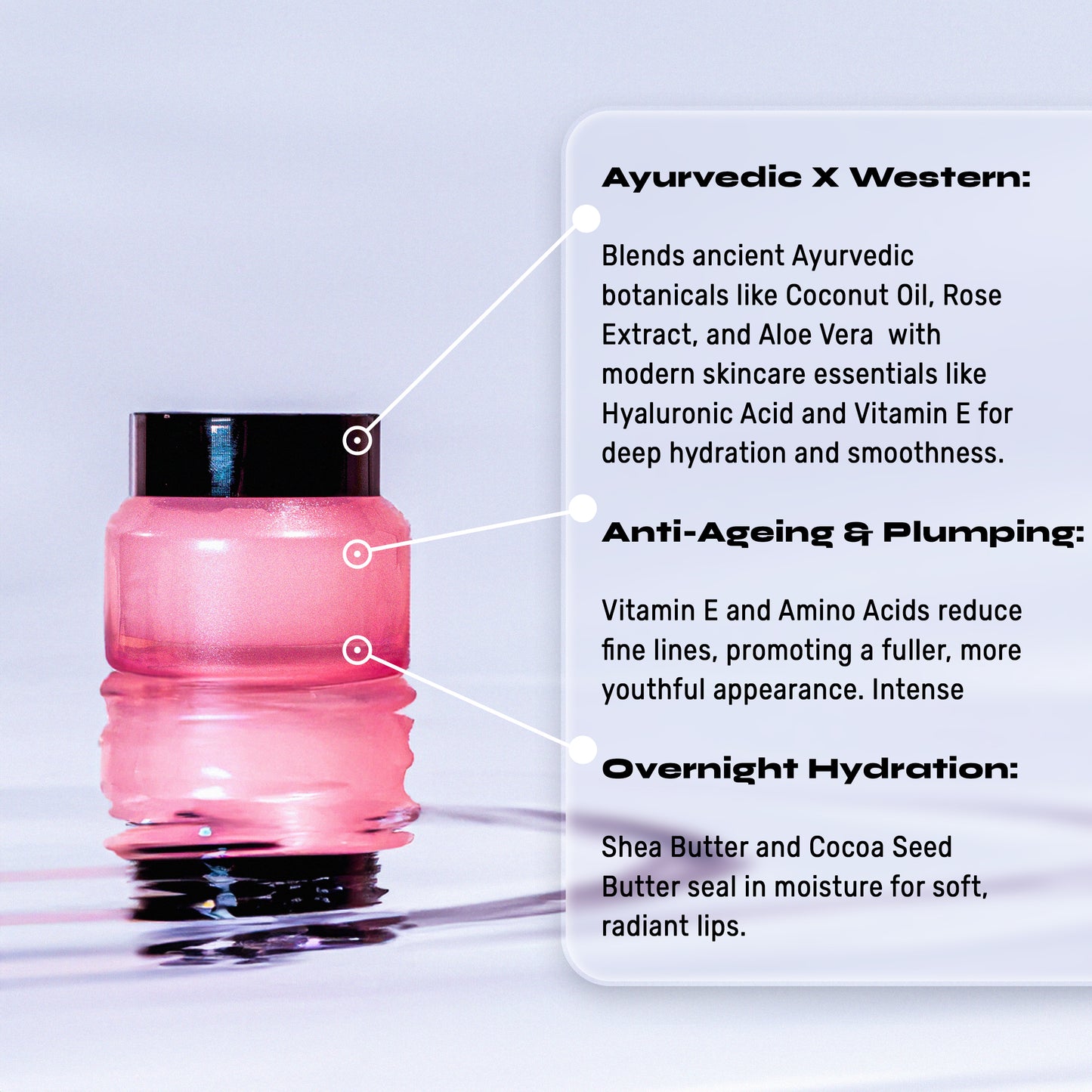Sweet One Ultra Nourishing Lip Mask - Ayurveda Lip Therapy Collection