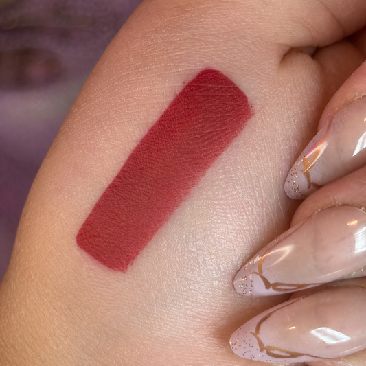 Sangria Kiss Lip Combo – Berry Red Lip Liner & Liquid Lipstick Duo