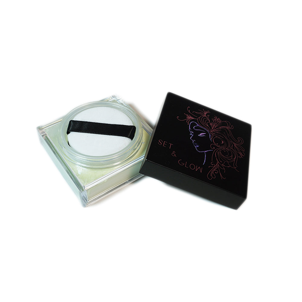 Sweet One Set and Glow Loose Setting Dusting Powder with Subtle Shimmer
