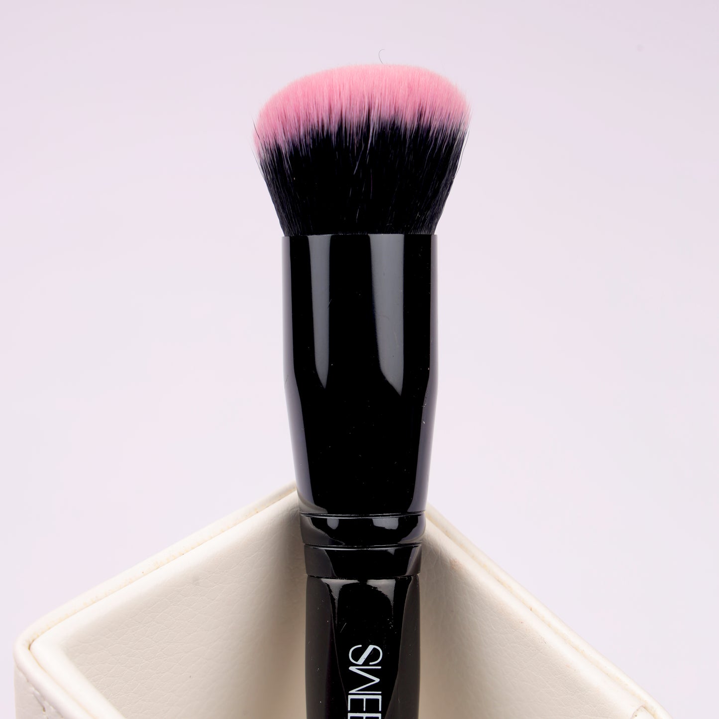 Sweet One Black Rose Face Makeup Brush Set - 7 Essential Brushes