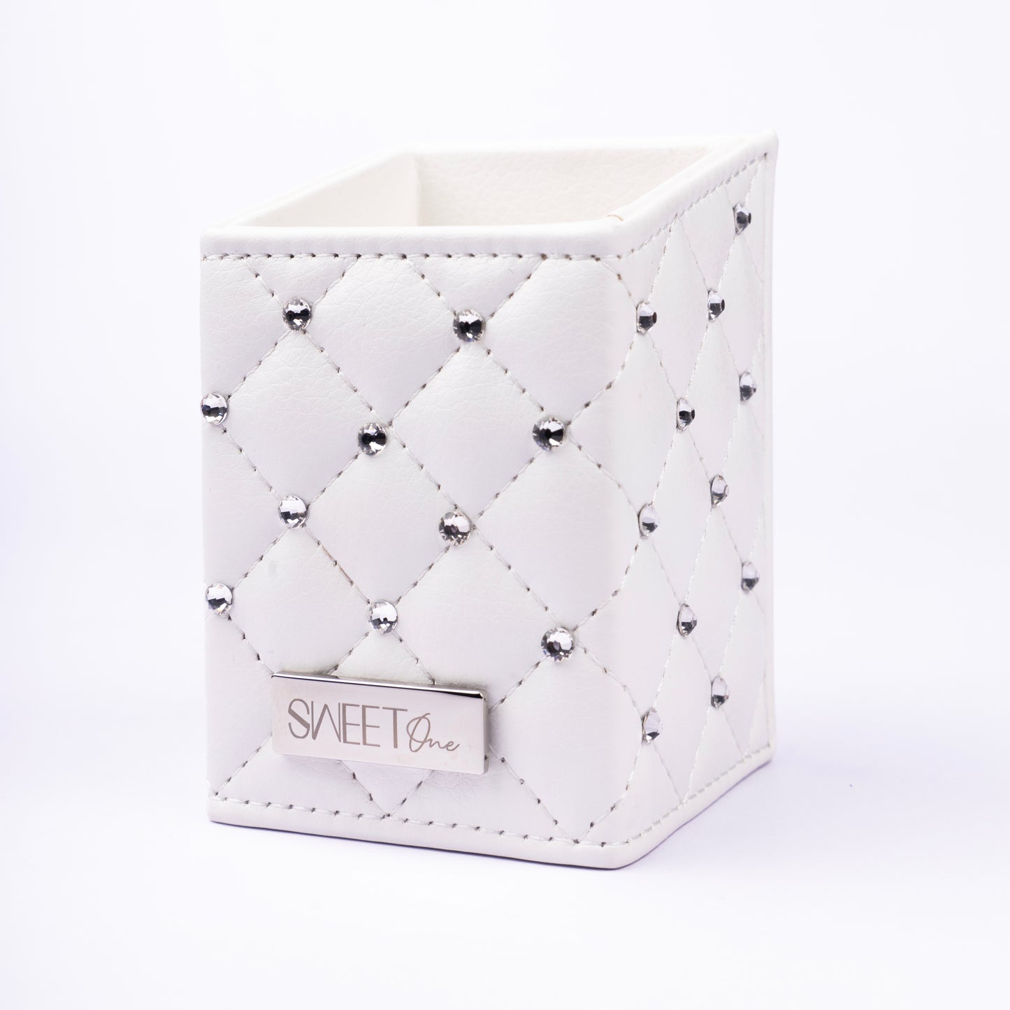 Sweet One Makeup Brush Holders White