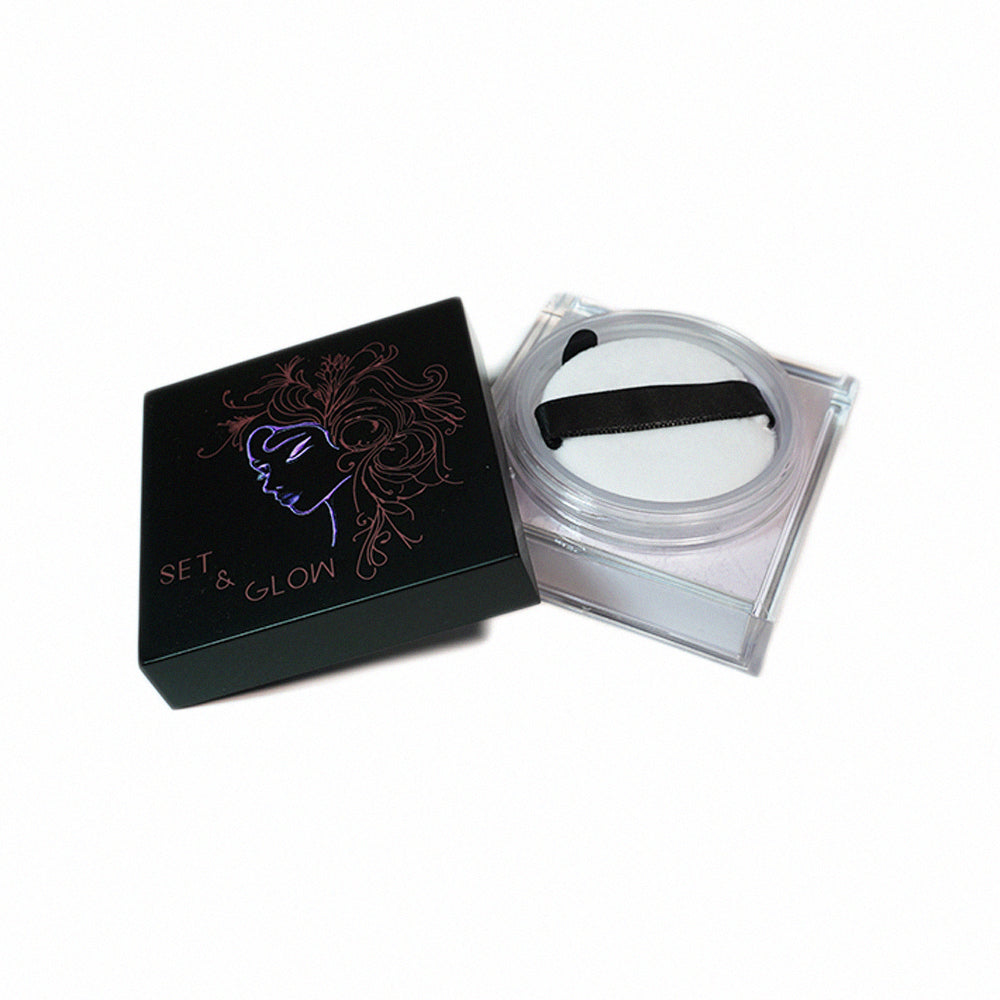 Sweet One Set and Glow Loose Setting Dusting Powder with Subtle Shimmer