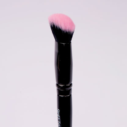 Sweet One Black Rose Face Makeup Brush Set - 7 Essential Brushes