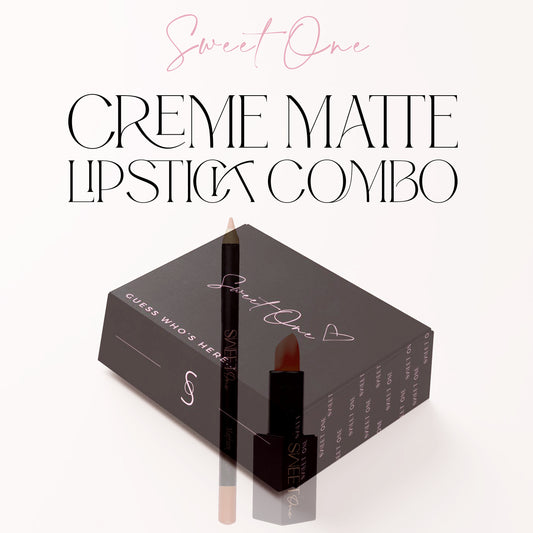 Sweet One Crème Matte Lipstick Combo