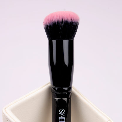 Sweet One Black Rose Face Makeup Brush Set - 7 Essential Brushes