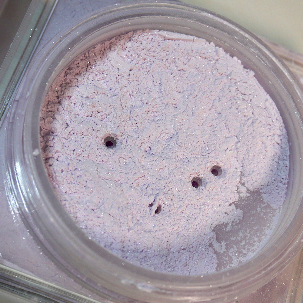 Sweet One Set and Glow Loose Setting Dusting Powder with Subtle Shimmer Lavender Hue