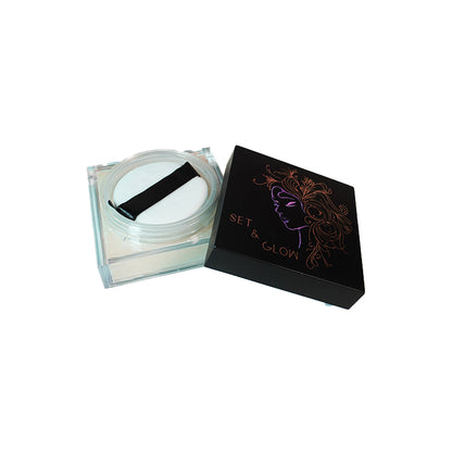 Sweet One Set and Glow Loose Setting Dusting Powder with Subtle Shimmer